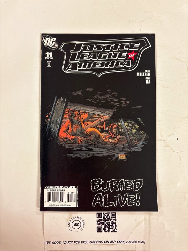 Justice League of America #11 (DC Comics), raw comic book in NM condition — front cover