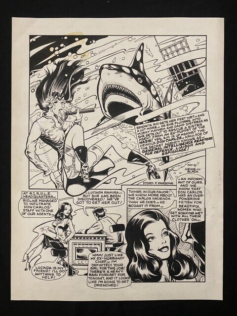 Original Art Unpublished #6, raw, ungraded comic book — front cover