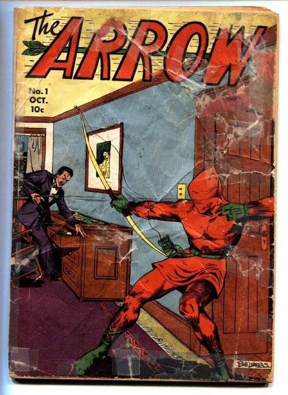 Arrow #1 (Centaur Publications, 1940), raw, ungraded comic book — front cover