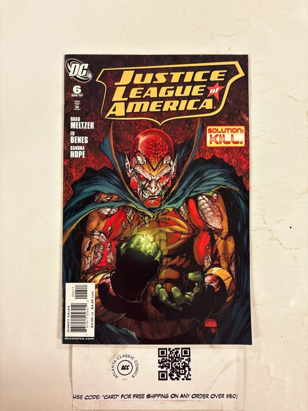 Justice League of America #7 (DC Comics), raw comic book in NM condition — front cover