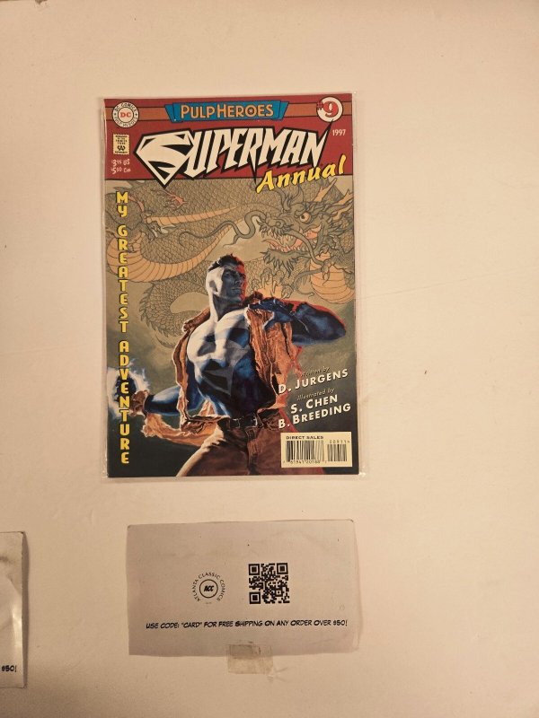Superman Annual #9 (DC Comics), raw comic book in NM condition — front cover