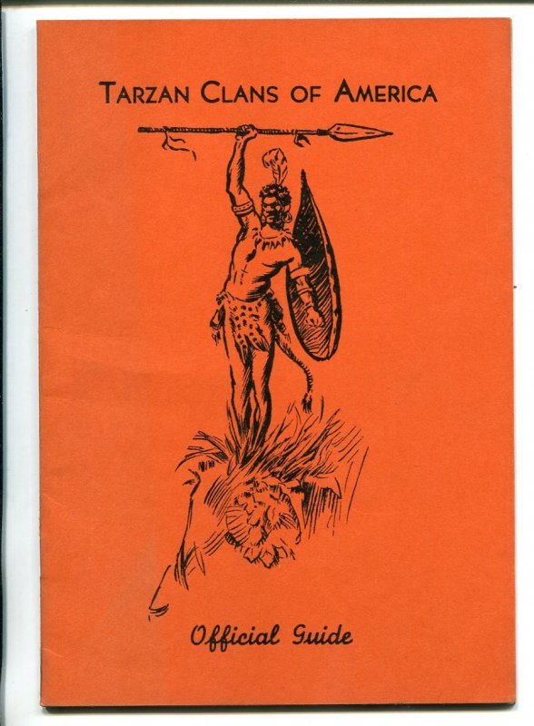 Tarzan Clans OF America Official Guide 1939-Edgar Rice Burroughs ESTATE-nm (1939), raw, ungraded comic book — front cover