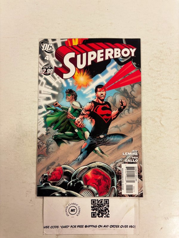 Superboy #4 (DC Comics, 1994), raw comic book in NM condition — front cover