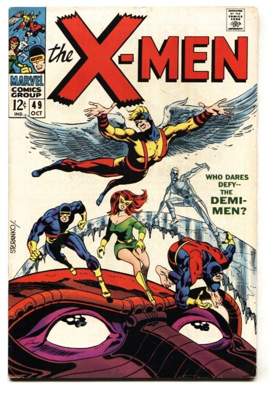 X-Men #49 (Marvel Comics, 1996), raw, ungraded comic book — front cover