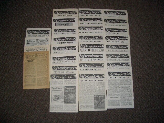 Gridley Wave-Fanzine Lot-Tarzan-Edgar Rice Burroughs Fn/vf, raw comic book in FN/VF condition — front cover