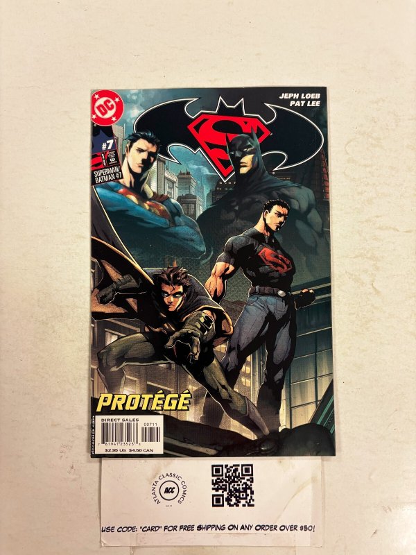 Superman Batman #7 (DC Comics), raw comic book in NM condition — front cover