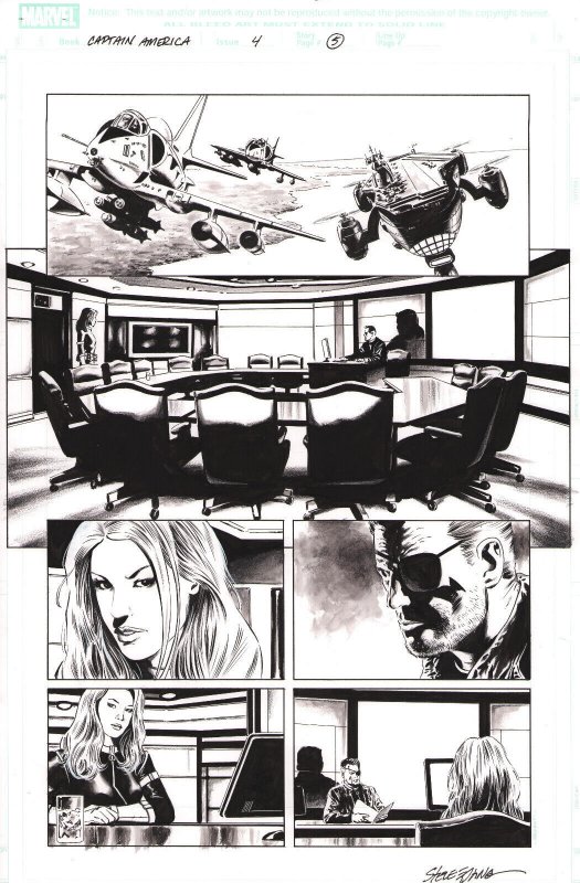 Captain America #4 (Marvel Comics), raw, ungraded comic book — front cover